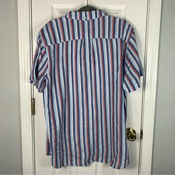 💛Chubbies Men Size XL The Classy Slub Poplin Friday Shirt - Picture 3 of 5